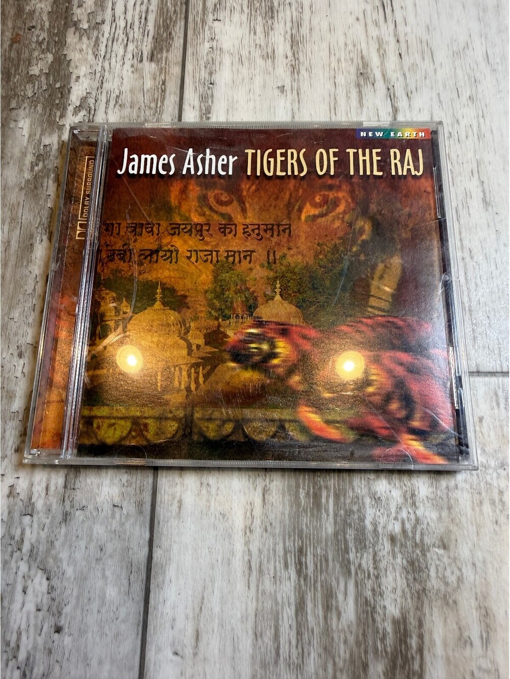 James Asher Tigers of the Raj CD New Earth World New Age Music